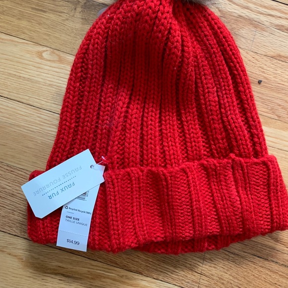 Red stocking cap - Picture 2 of 2